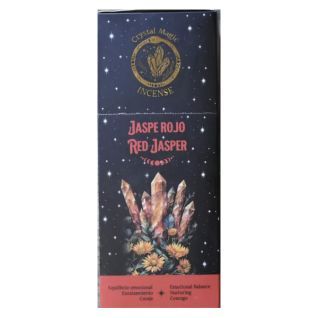 Incienso HD Crystal Jaspe Rojo